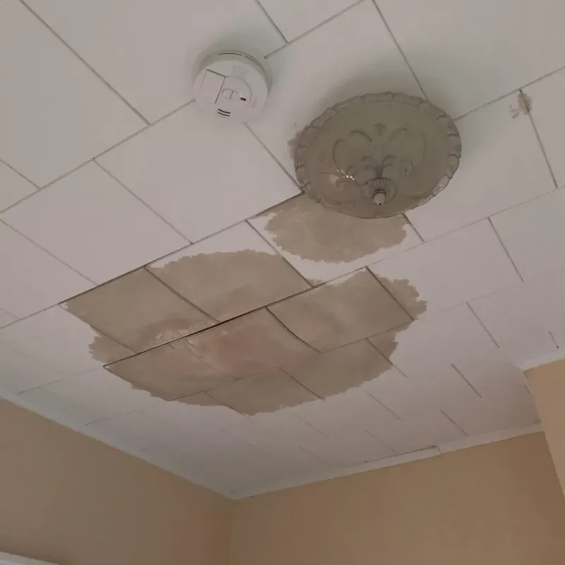 Ceiling Water Damage Repair in Oakville, CT