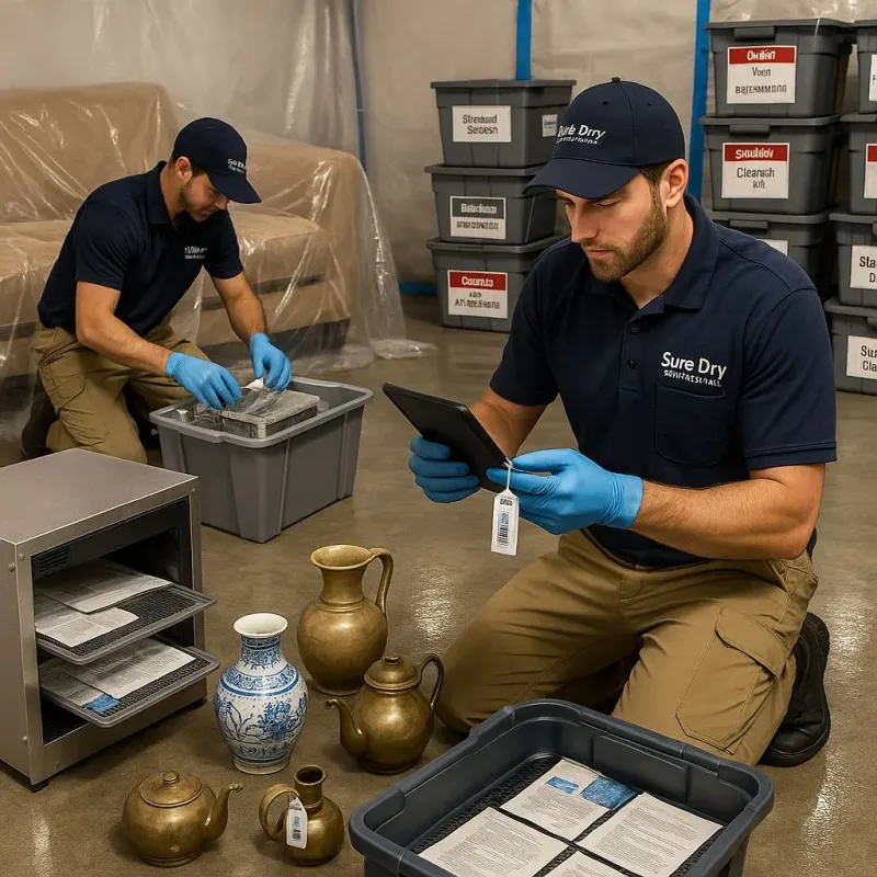 Content Protection and Restoration process in Oakville, CT