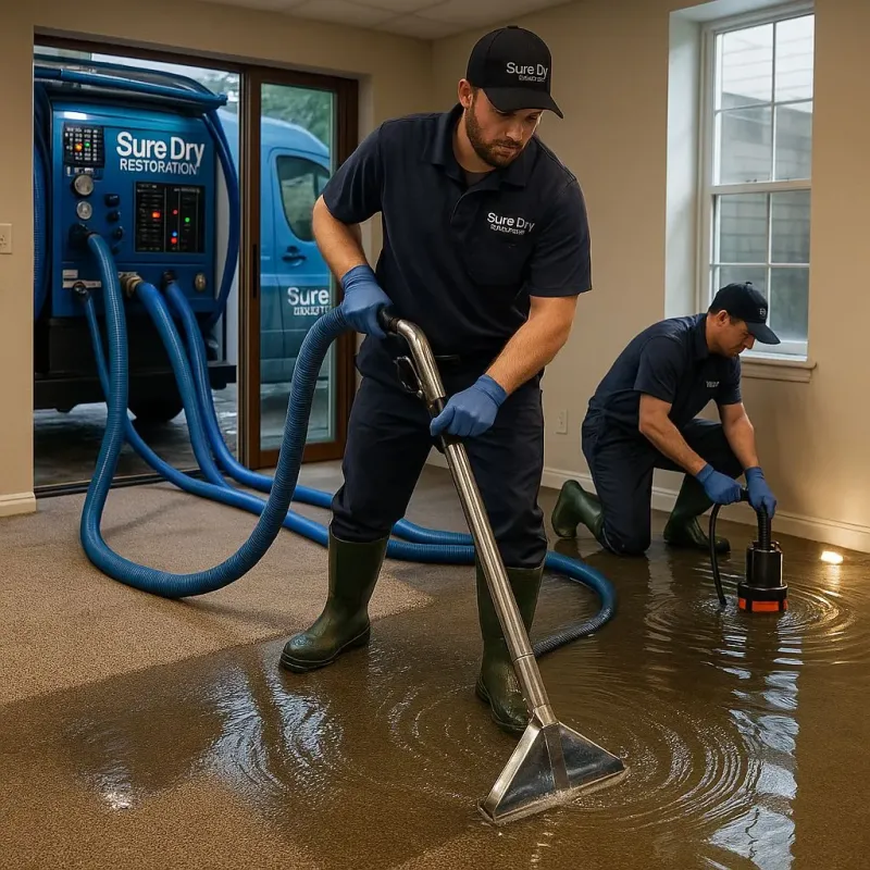 Water Extraction and Removal process in Oakville, CT